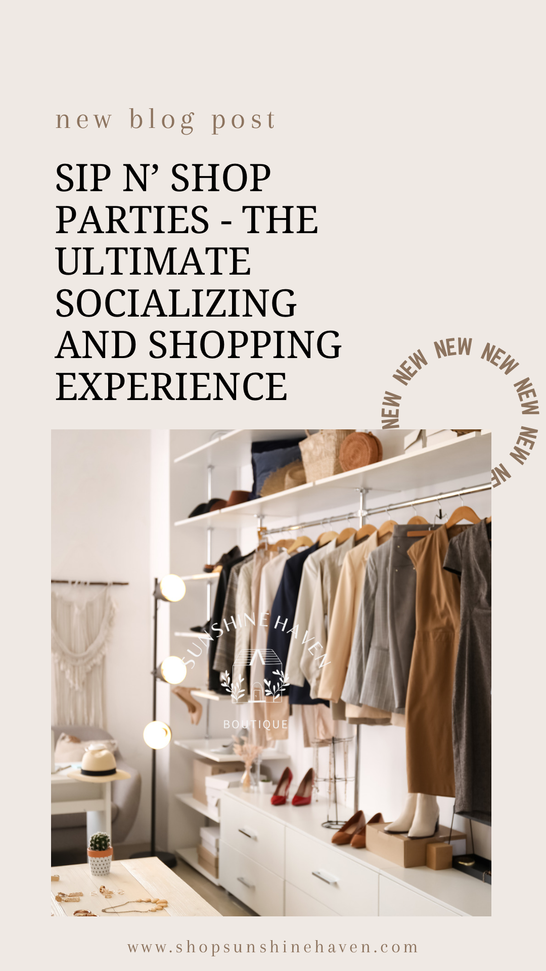 Sip n’ Shop Parties - The Ultimate Socializing and Shopping Experience