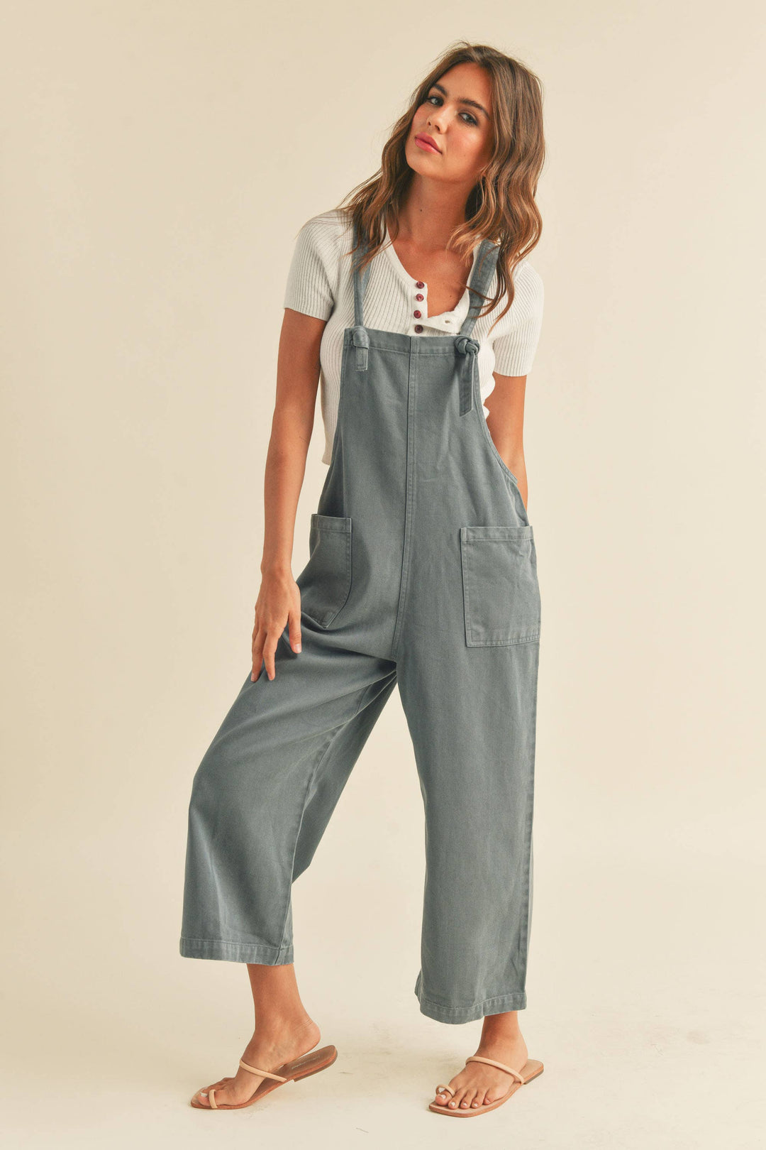 Tencel Washed Jumpsuit