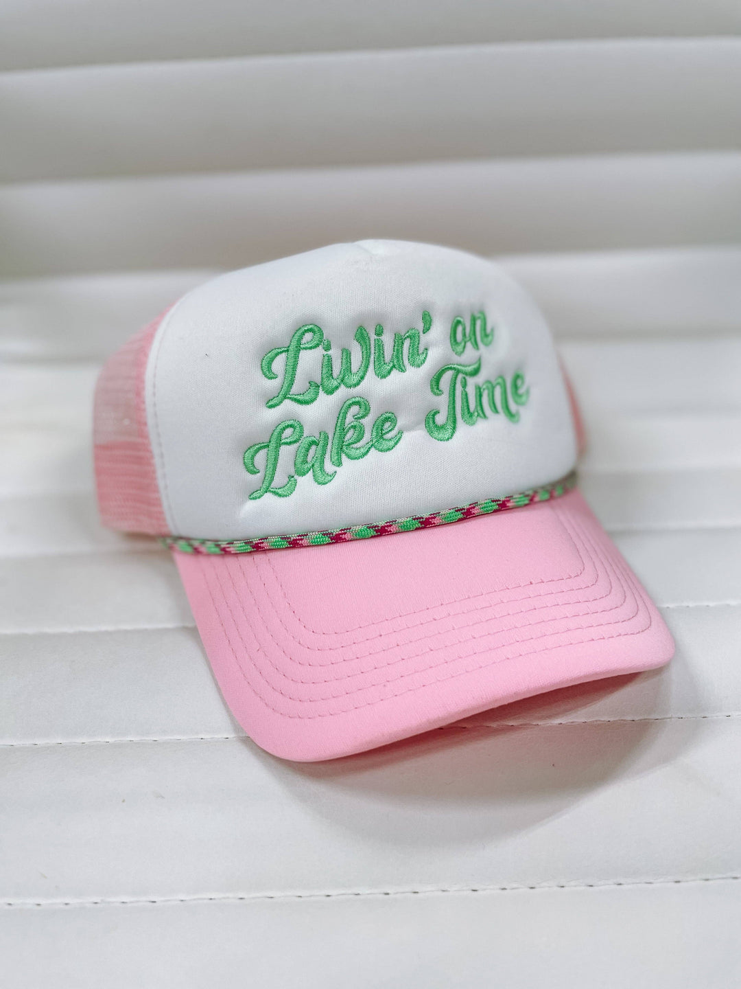 Livin' on Lake Time Foam Trucker