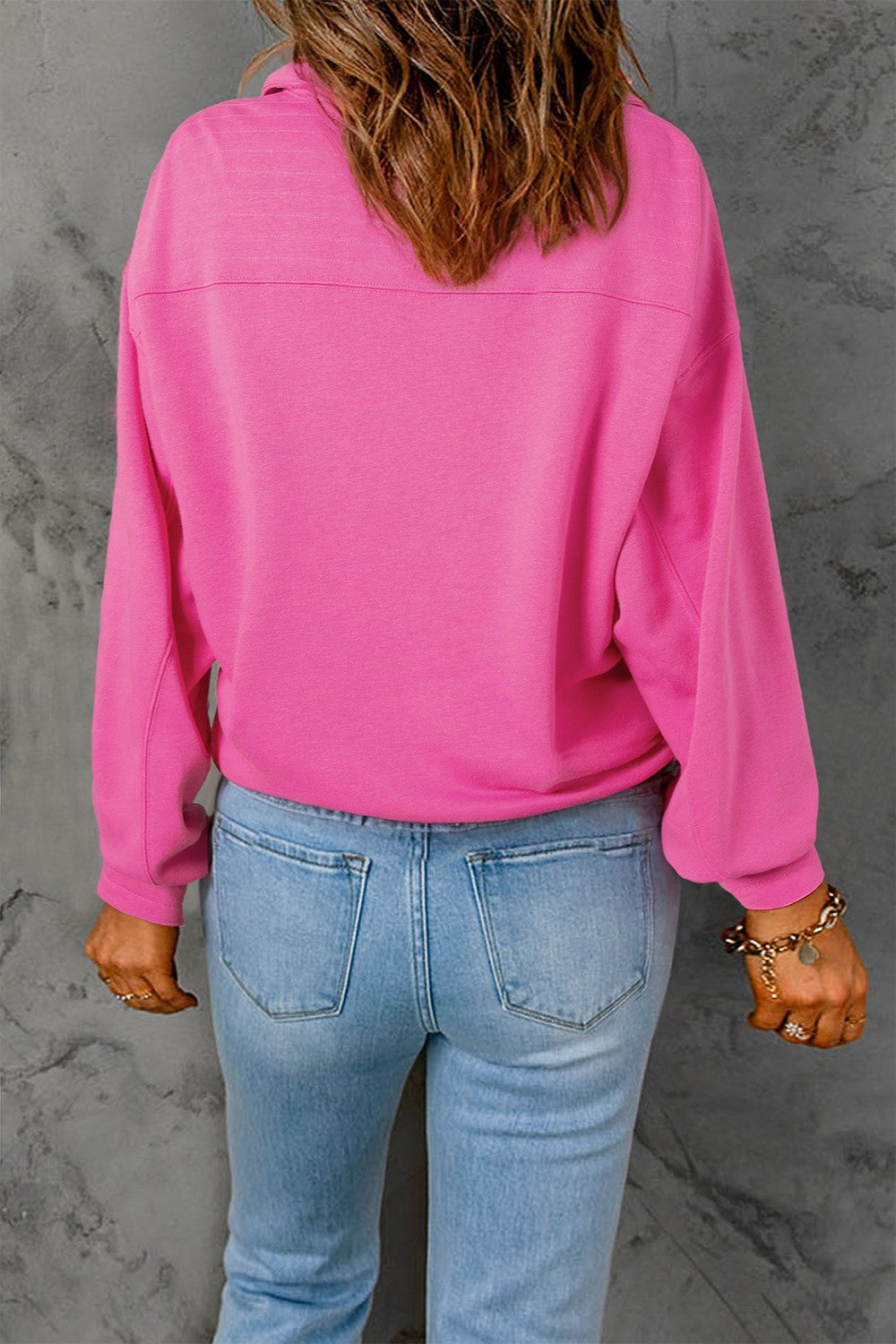 Half Snap Sweatshirt