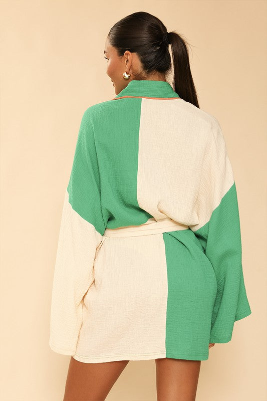 Two Tone Robe