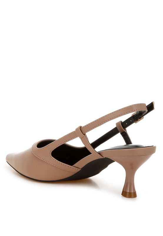 Kitten Slingback Heel