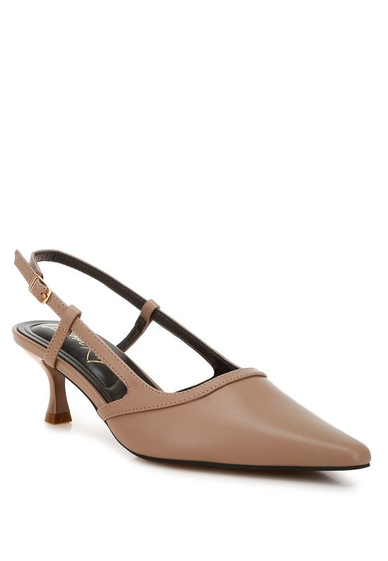 Kitten Slingback Heel