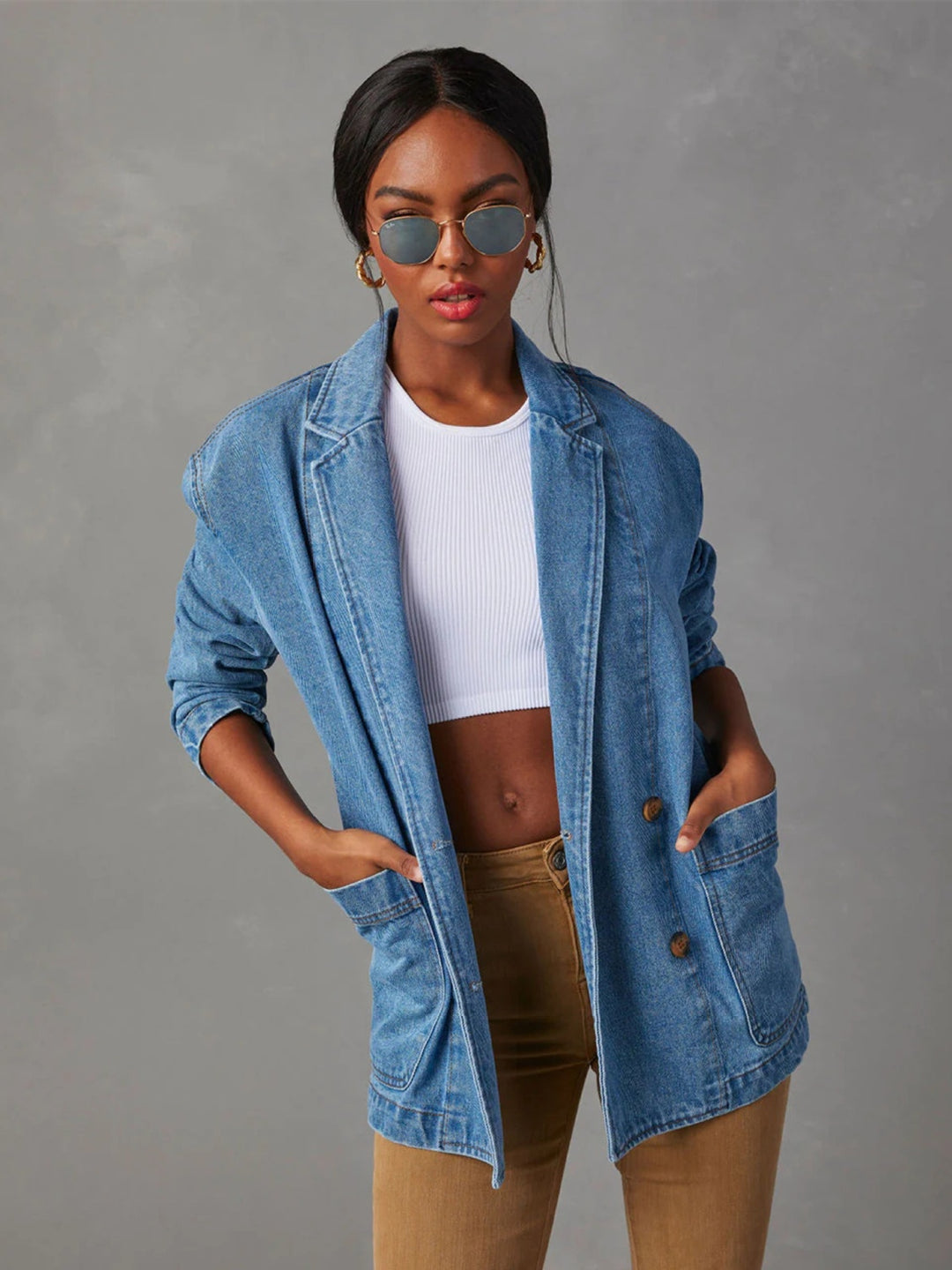 Denim Blazer